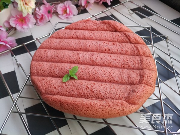 电饭煲红曲蛋糕
