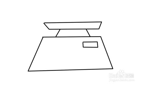 一步一步教你画电子秤