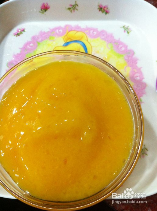 自制清凉爽口的芒果刨冰