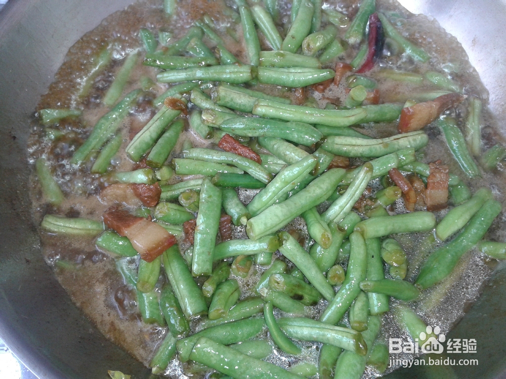 猪肉豆角焖面的家常做法