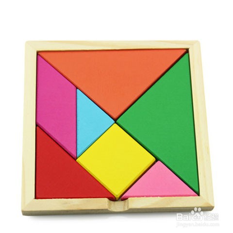 7巧板拼正方形几种方法