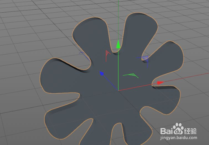 c4d怎么制作花瓣