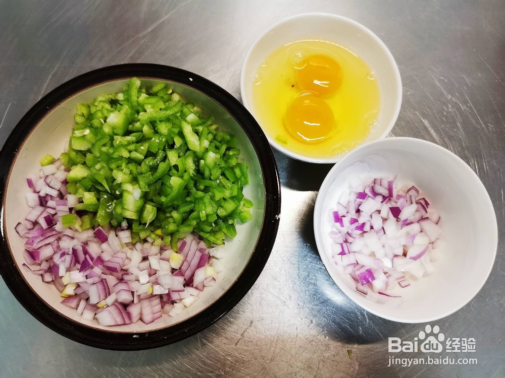 青椒炒鸡蛋的做法