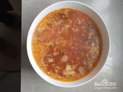 番茄蛋汤的正宗做法