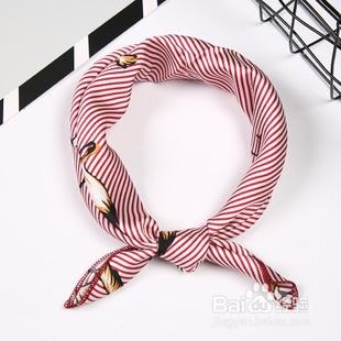 丝巾发带怎么系