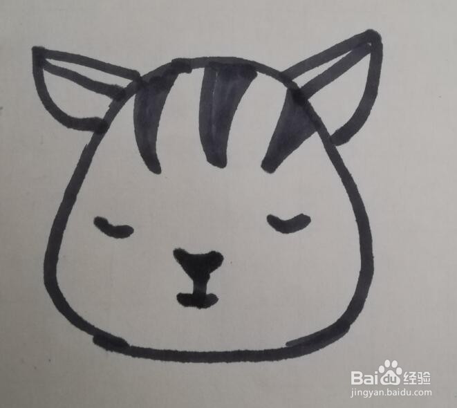 小猫的画法 小猫的简笔画