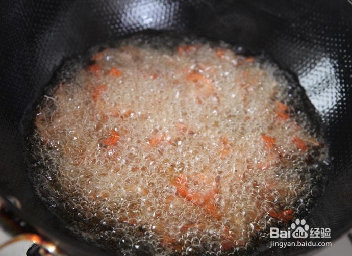 吃货美食-油爆小河虾!