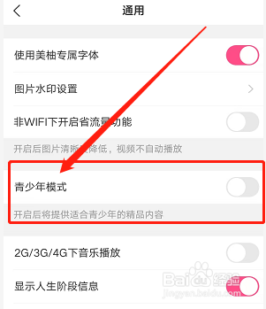 美柚app用户如何开启青少年模式