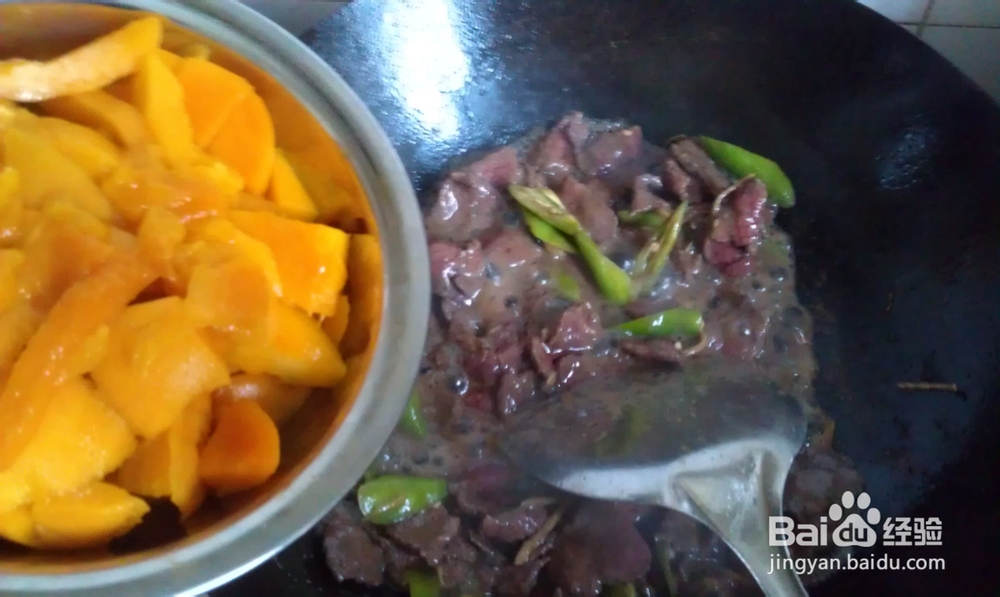 芒果牛肉怎么做