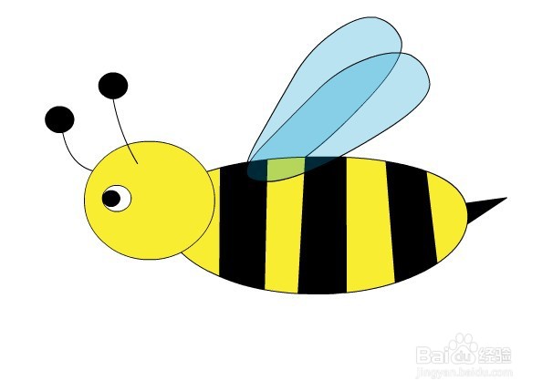 flash绘制一只卡通萤火虫