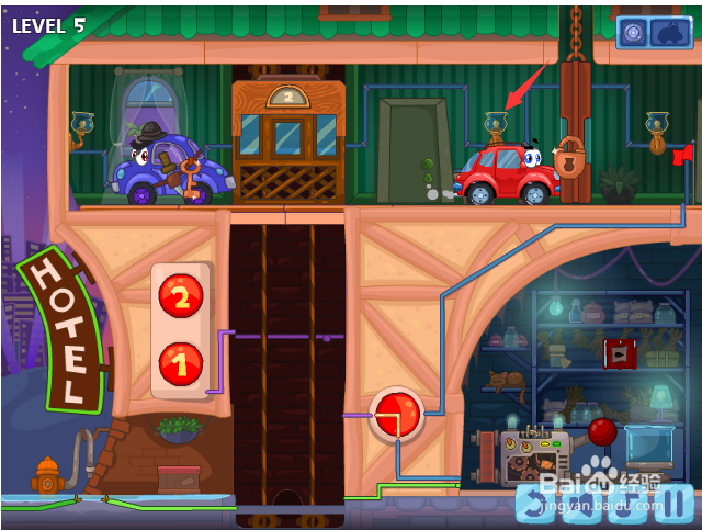 小汽车总动员7第5关怎么过