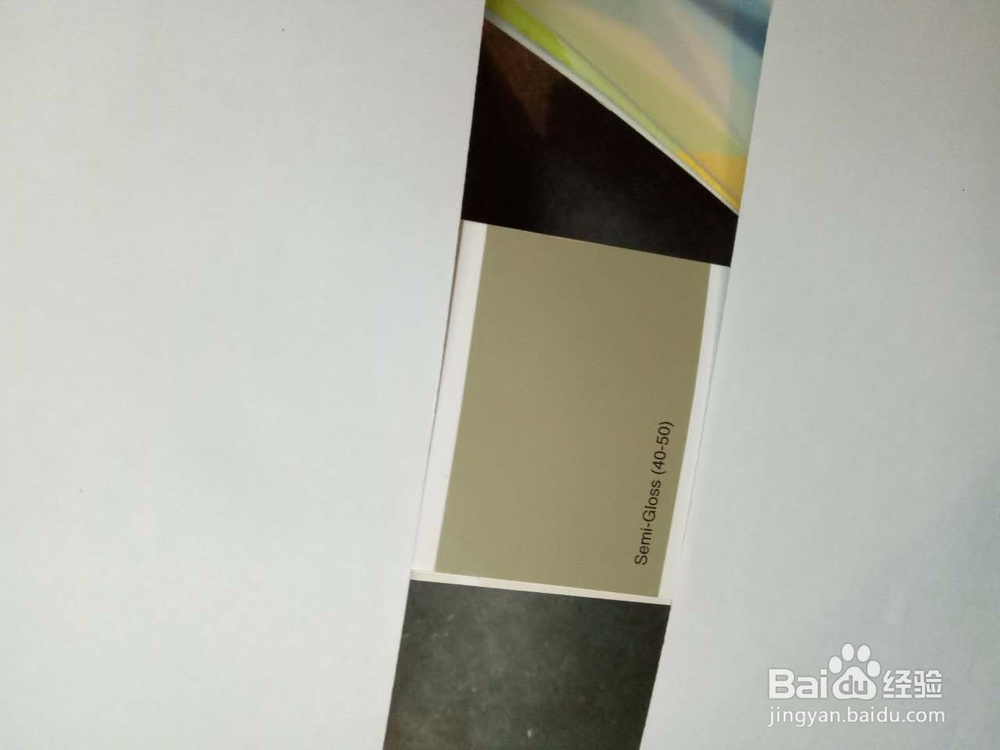 选择正确的光泽度