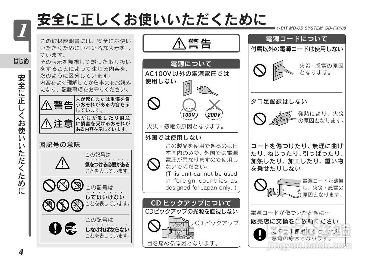 SHARP SD-FX100一体机使用说明书:[1]