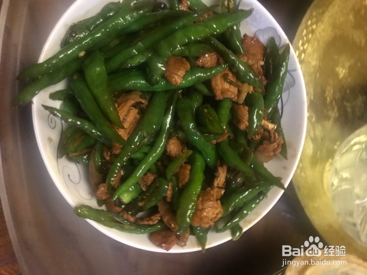 家庭版辣椒炒肉片