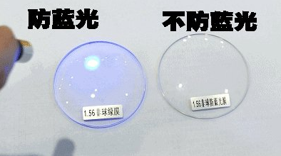 怎么看镜片是不是防蓝光