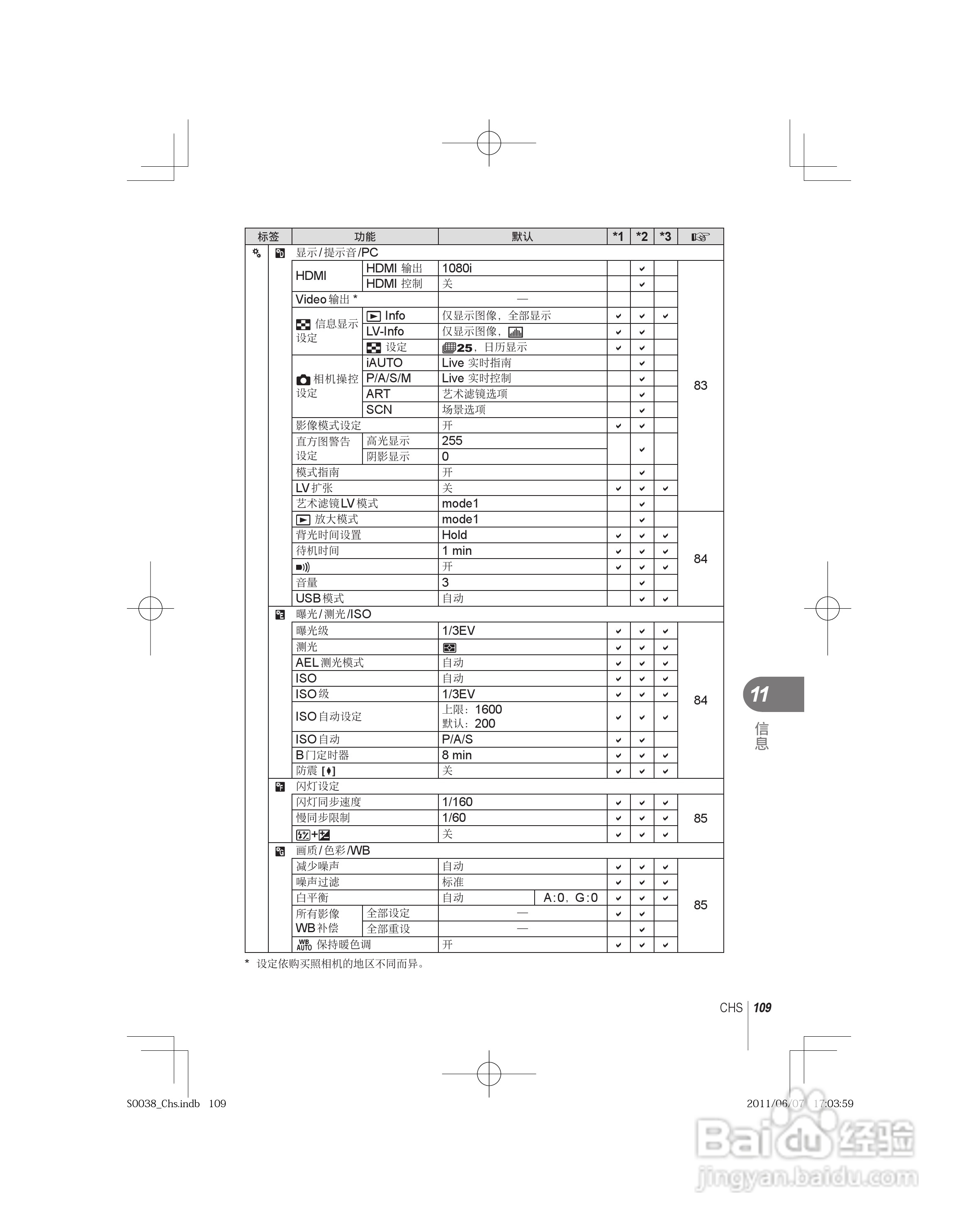 奥林巴斯E-PL3数码照相机使用说明书:[11]