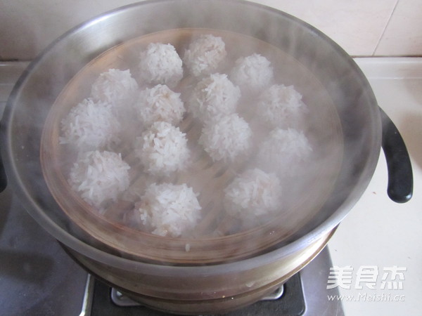 蒸蒸日上---珍珠丸子