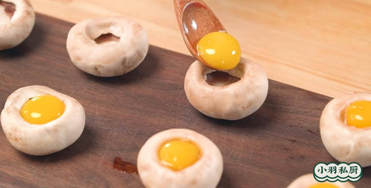 烤口蘑鹌鹑蛋怎么做