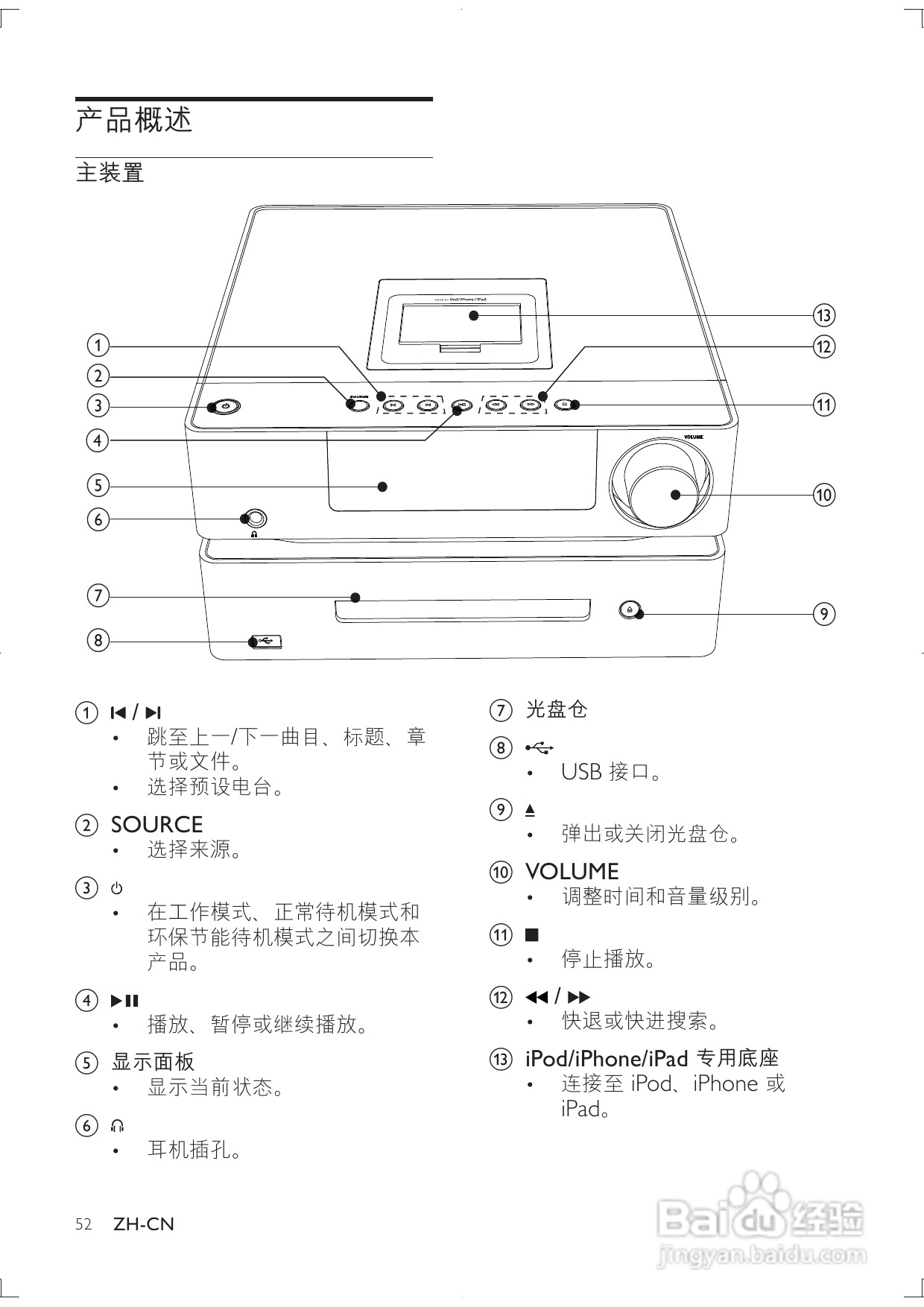 PHILIPS DBD8010迷你组合音响用户手册:[1]