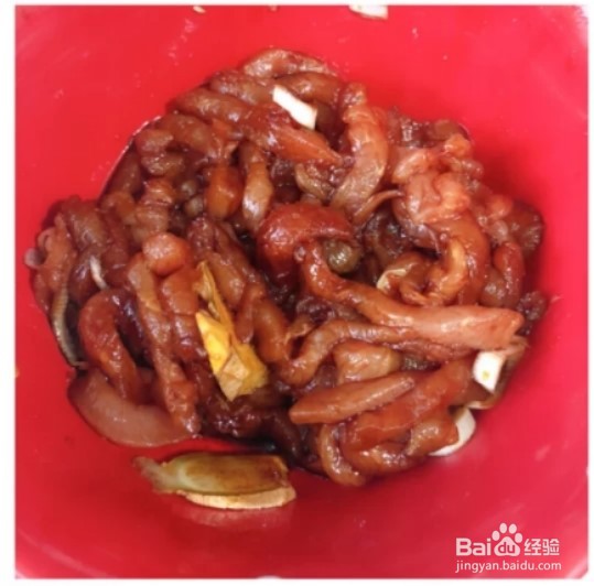 青椒肉丝盖浇饭的做法