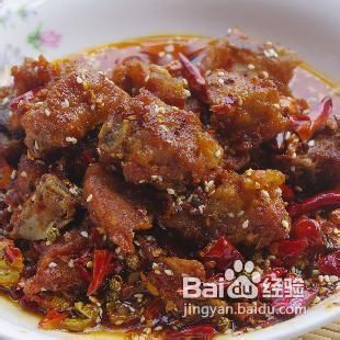 排骨的做法：[9]孜然排骨