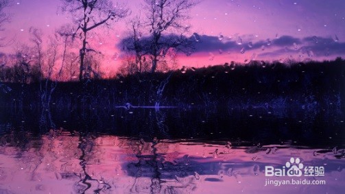 MuseMage怎样设置图片雨滴效果