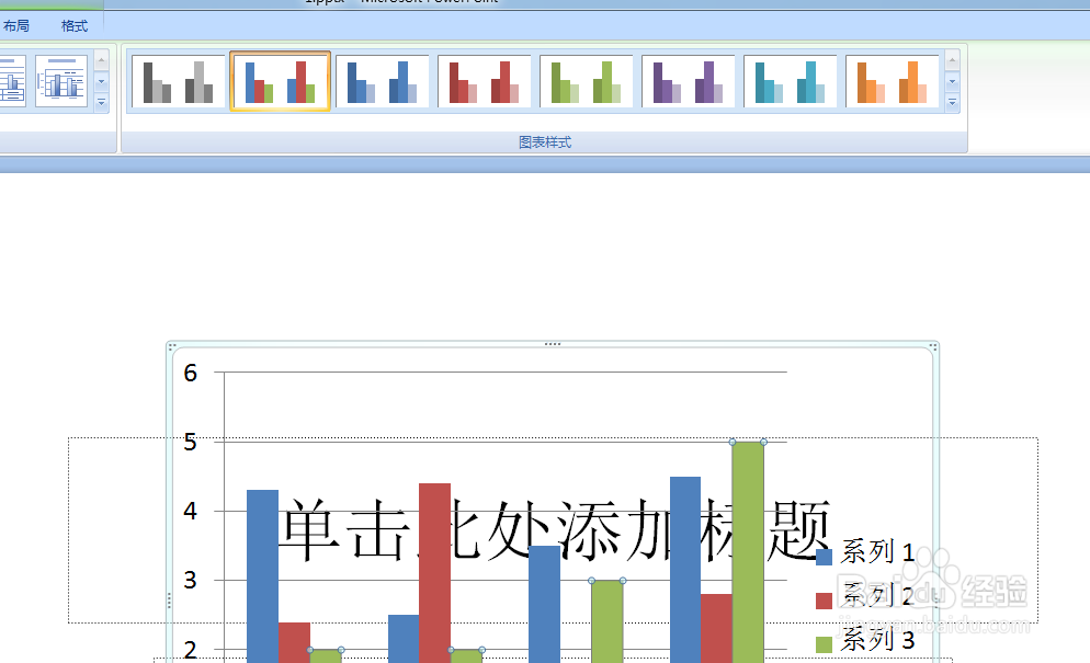 PPT怎样插入图表