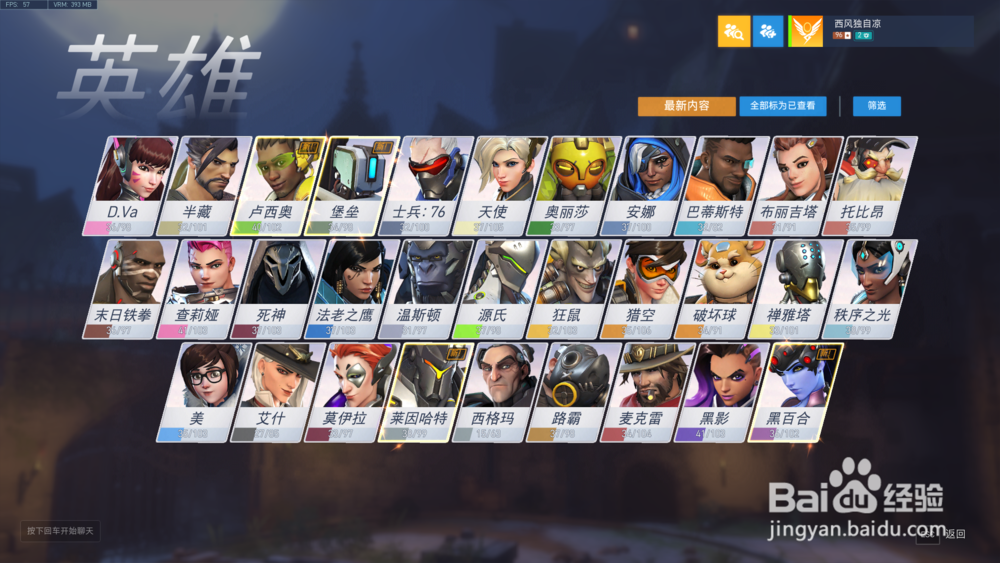 守望先锋怎么查找活动皮肤