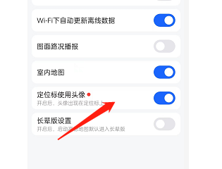 高德地图开启定位标使用头像教程介绍
