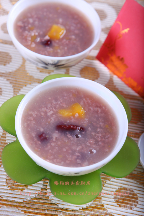 红枣红豆蕃薯粥