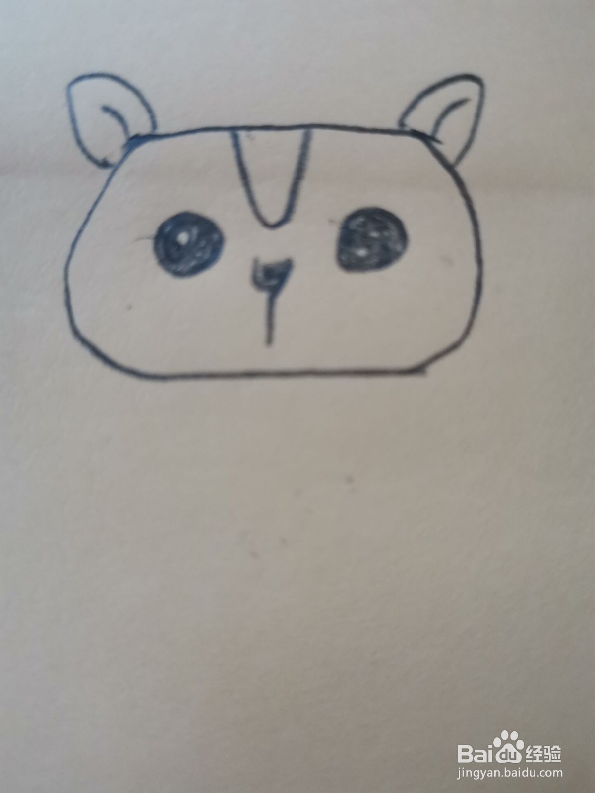如何画一只臭鼬