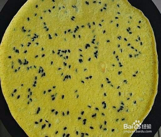 自制零食，平底锅蛋卷的做法