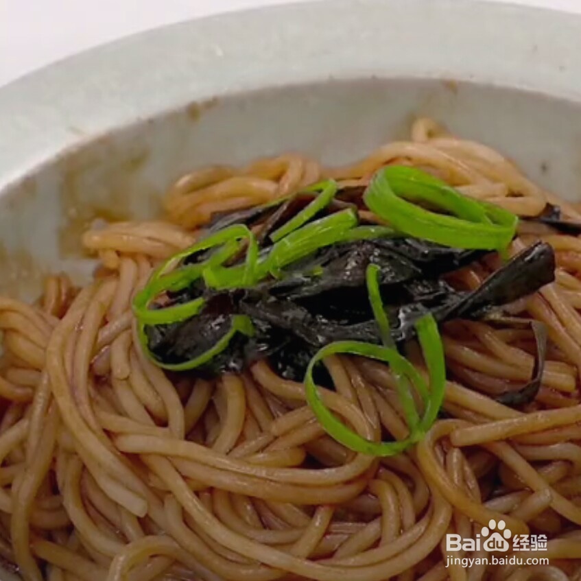 葱油拌面做法教程