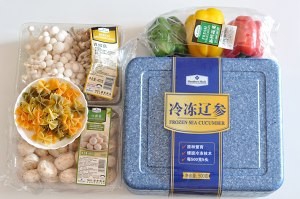 菌菇海参蝴蝶面的做法