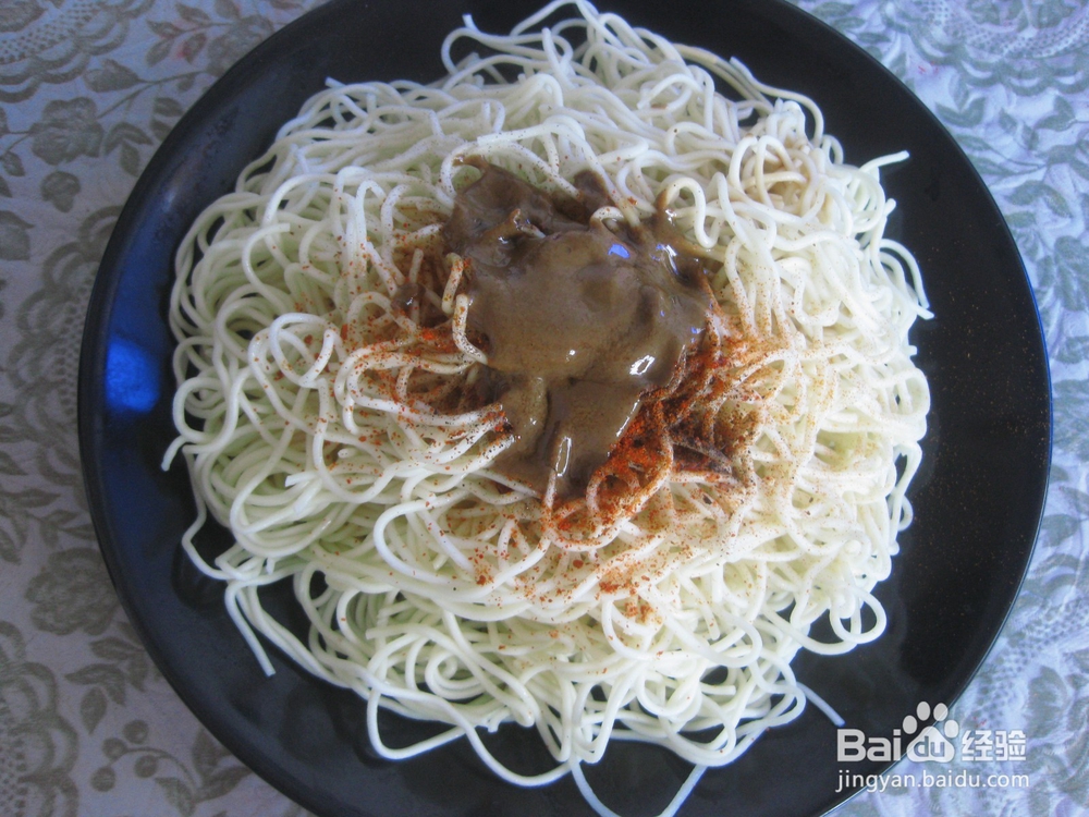 凉面和芝麻酱能碰撞出啥火花