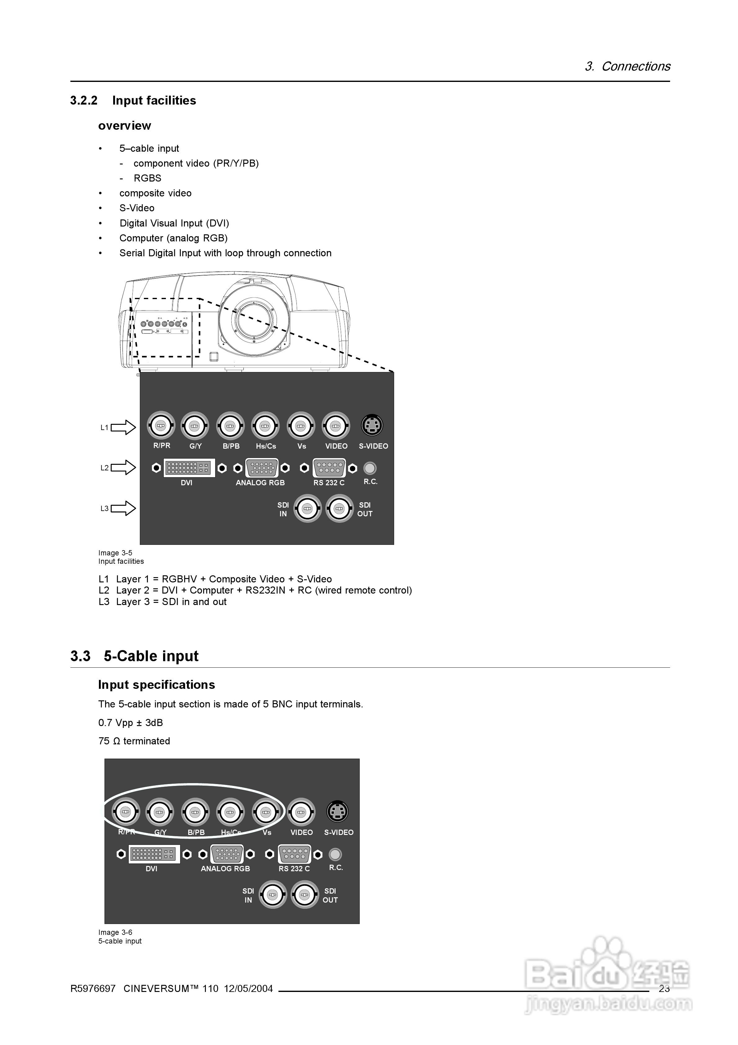 Barco巴可 Cine VERSUM 110投影机说明书:[3]