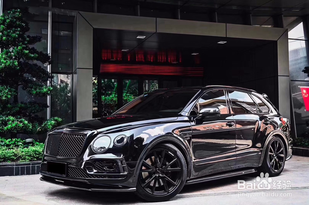 宾利添越改装碳纤维限量版小包围，小改怡情款