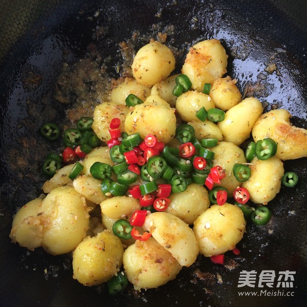 香辣香草小土豆