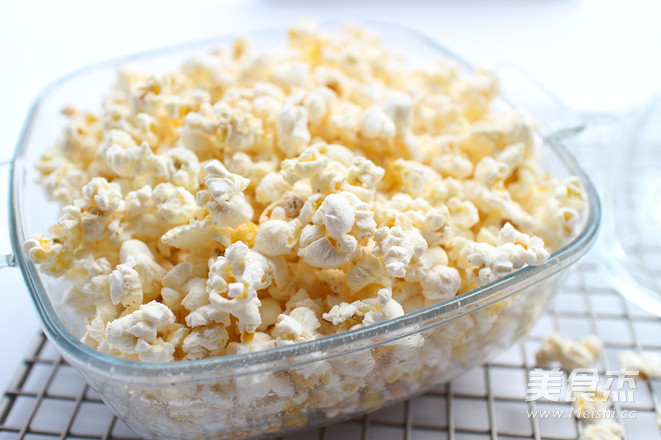 奶油爆米花的做法
