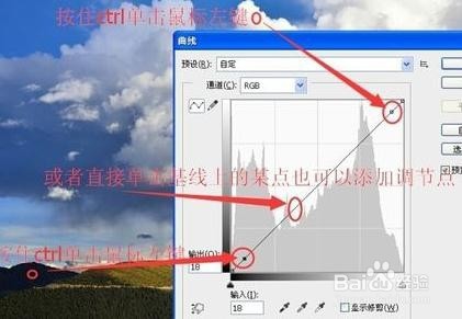 ps快捷键曲线如何使用