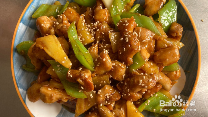 菠萝咕老肉的做法