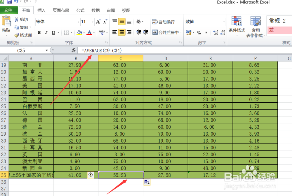 二级MS—office如何用excel分析处理水资源表