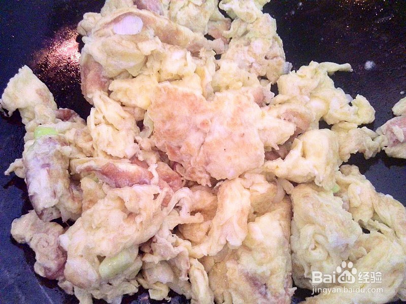 葱末炒鸡蛋的家常做法