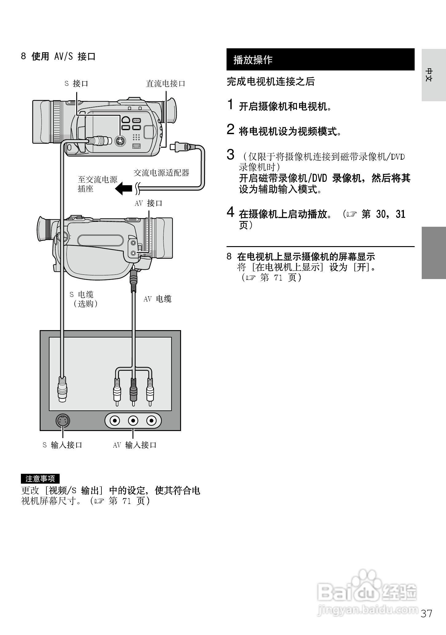 杰伟世 HD7电视机说明书:[4]