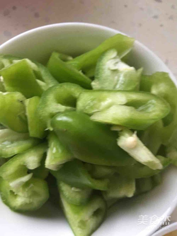 青椒火腿的做法
