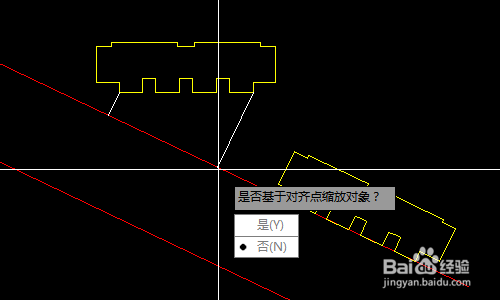 CAD如何旋转对齐任意角度图形