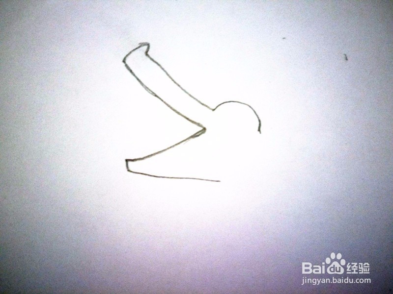 小鳄鱼简笔画方法