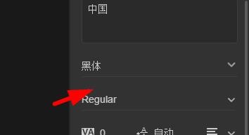 dimension字体如何配置为黑体