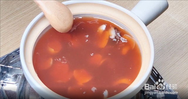 月子餐之百合红豆汤
