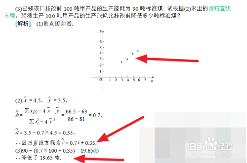 如何用excel快速求线性回归方程
